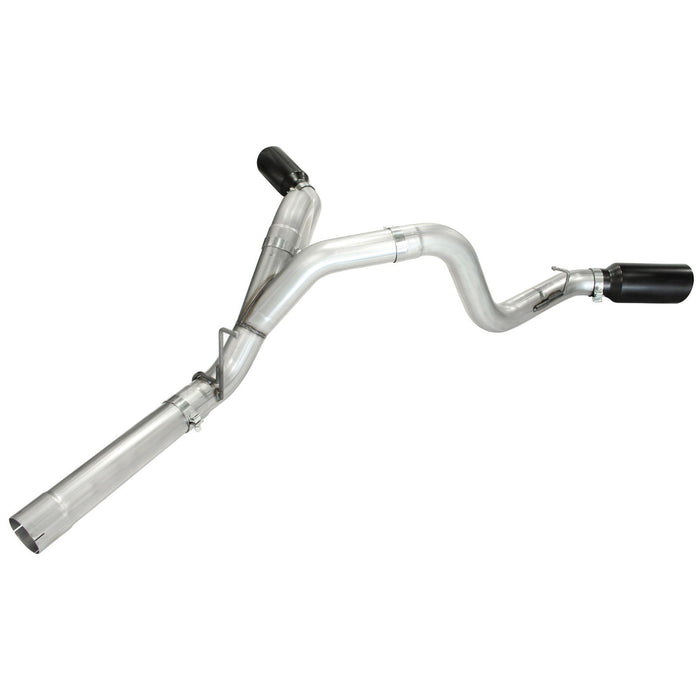 aFe Power Atlas 4 IN Aluminized Steel DPF-Back Exhaust System GM Diesel Trucks 11-16 V8-6.6L (td) LML
