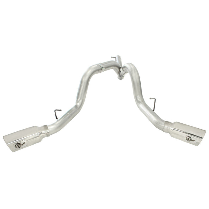 aFe Power Atlas 4 IN Aluminized Steel DPF-Back Exhaust System GM Diesel Trucks 11-16 V8-6.6L (td) LML