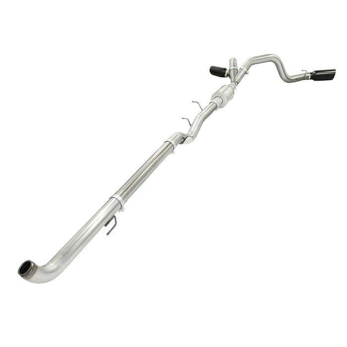 aFe Power Atlas 4 IN Aluminized Steel Downpipe-Back Exhaust System GM Diesel Trucks 02-04 V8-6.6L (td) LB7