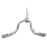aFe Power Atlas 4 IN Aluminized Steel Downpipe-Back Exhaust System GM Diesel Trucks 02-04 V8-6.6L (td) LB7