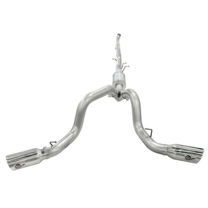 aFe Power Atlas 4 IN Aluminized Steel Downpipe-Back Exhaust System GM Diesel Trucks 02-04 V8-6.6L (td) LB7