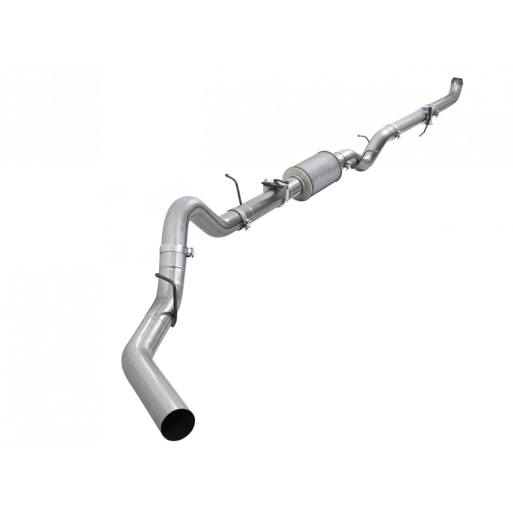 aFe Power Atlas 4" Aluminized Steel Down-Pipe Back Exhaust System 02-04 GM Diesel Trucks V8-6.6L (td) LB7