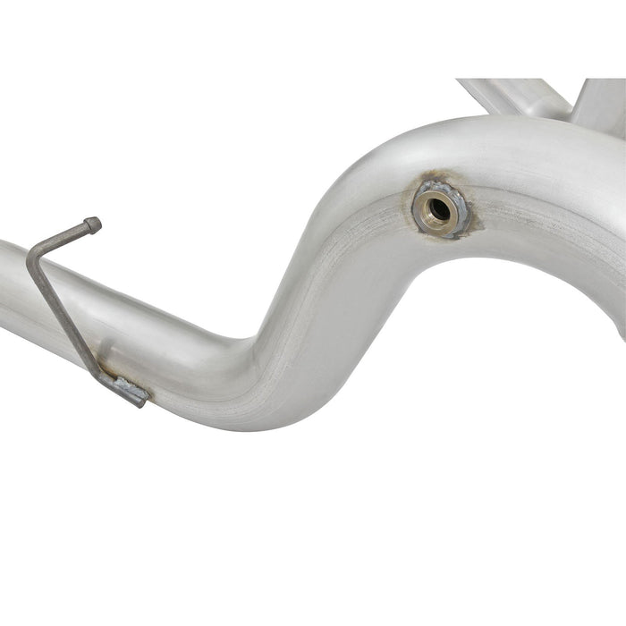 aFe Power Atlas 4 IN Aluminized Steel DPF-Back Exhaust System GM Diesel Trucks 2016 V8-6.6L (td) LML