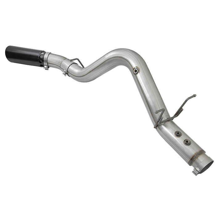 aFe Power Atlas 4 IN Aluminized Steel DPF-Back Exhaust System GM Diesel Trucks 17-19 V8-6.6L (td) L5P