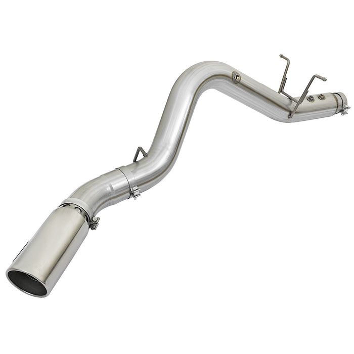 aFe Power Atlas 4 IN Aluminized Steel DPF-Back Exhaust System GM Diesel Trucks 17-19 V8-6.6L (td) L5P