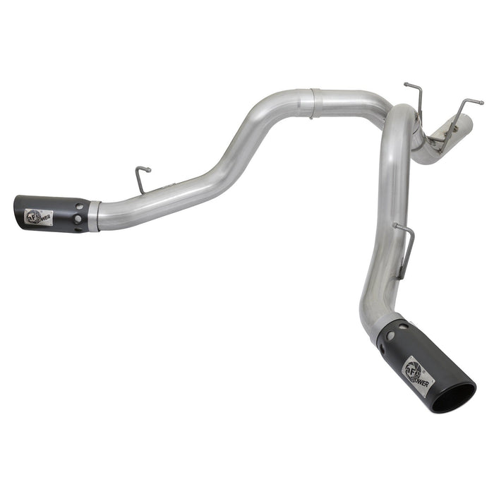 aFe Power Atlas 4 Aluminized Steel DPF-Back Exhaust System GM Diesel Trucks 17-19 V8-6.6L (td) L5P