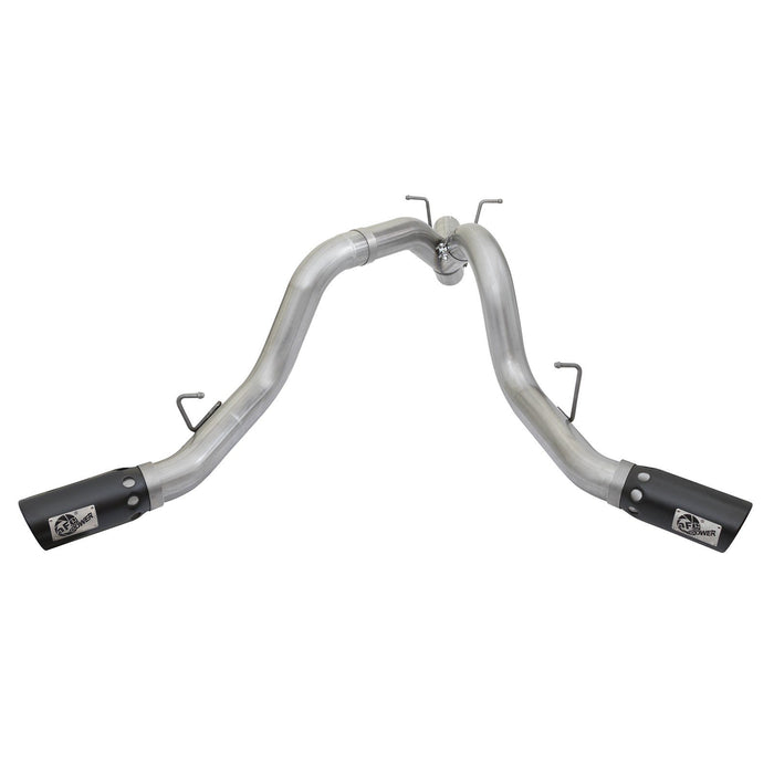 aFe Power Atlas 4 Aluminized Steel DPF-Back Exhaust System GM Diesel Trucks 17-19 V8-6.6L (td) L5P