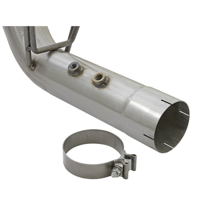 aFe Power Atlas 4 Aluminized Steel DPF-Back Exhaust System GM Diesel Trucks 17-19 V8-6.6L (td) L5P