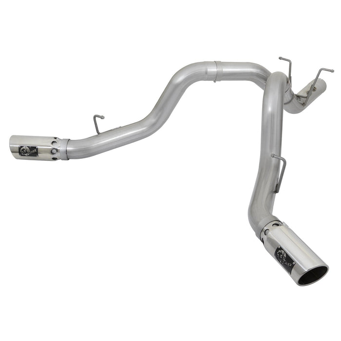 aFe Power Atlas 4 Aluminized Steel DPF-Back Exhaust System GM Diesel Trucks 17-19 V8-6.6L (td) L5P