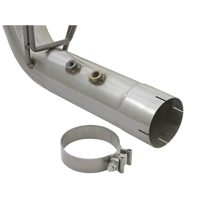 aFe Power Atlas 4 Aluminized Steel DPF-Back Exhaust System GM Diesel Trucks 17-19 V8-6.6L (td) L5P