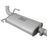 aFe Power Scorpion 2-1/2 IN Aluminized Steel Cat-Back Exhaust System Toyota FJ Cruiser 07-18 V6-4.0L