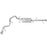 aFe Power Scorpion 2-1/2 IN Aluminized Steel Cat-Back Exhaust System Toyota FJ Cruiser 07-18 V6-4.0L