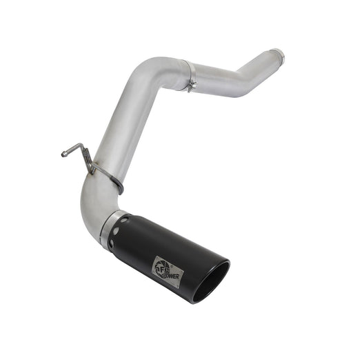 aFe Power Large Bore-HD 5 IN DPF-Back Stainless Steel Exhaust System Nissan Titan XD 16-19 V8-5.0L (td)
