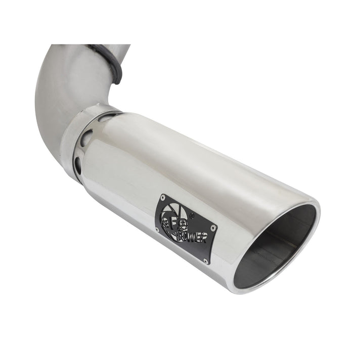 aFe Power Atlas 5 IN Aluminized Steel DPF-Back Exhaust System Nissan Titan XD 16-19 V8-5.0L (td)