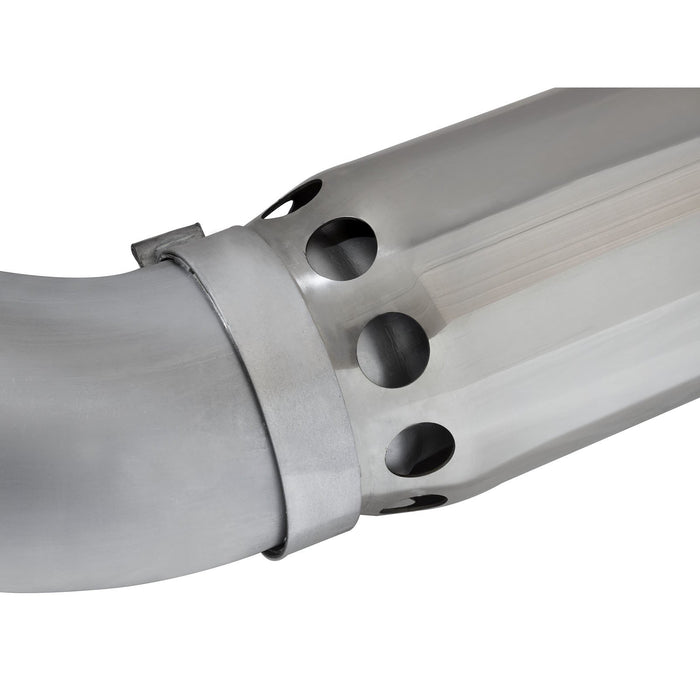 aFe Power Atlas 5 IN Aluminized Steel DPF-Back Exhaust System Nissan Titan XD 16-19 V8-5.0L (td)
