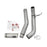 aFe Power Atlas 5 IN Aluminized Steel DPF-Back Exhaust System Nissan Titan XD 16-19 V8-5.0L (td)