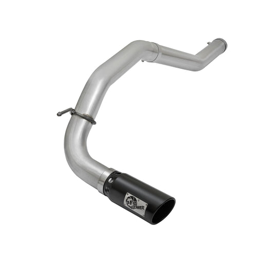 aFe Power Large Bore-HD 4 IN DPF-Back Stainless Steel Exhaust System Nissan Titan XD 16-19 V8-5.0L (td)
