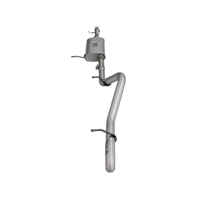aFe Power Scorpion 2-1/2 IN Aluminized Steel Cat-Back Hi-Tuck Exhaust System Jeep Wrangler (JK) 07-18 V6-3.6L/3.8L