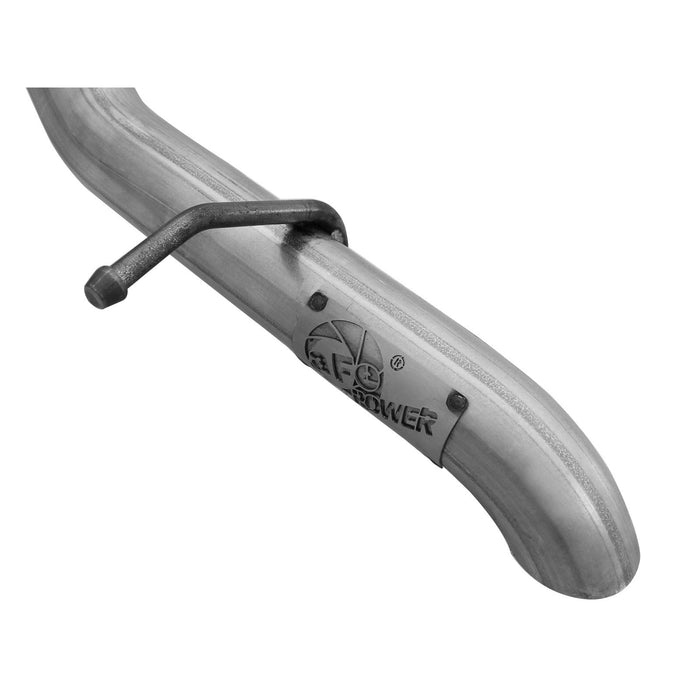 aFe Power Scorpion 2-1/2 IN Aluminized Steel Cat-Back Hi-Tuck Exhaust System Jeep Wrangler (JK) 07-18 V6-3.6L/3.8L