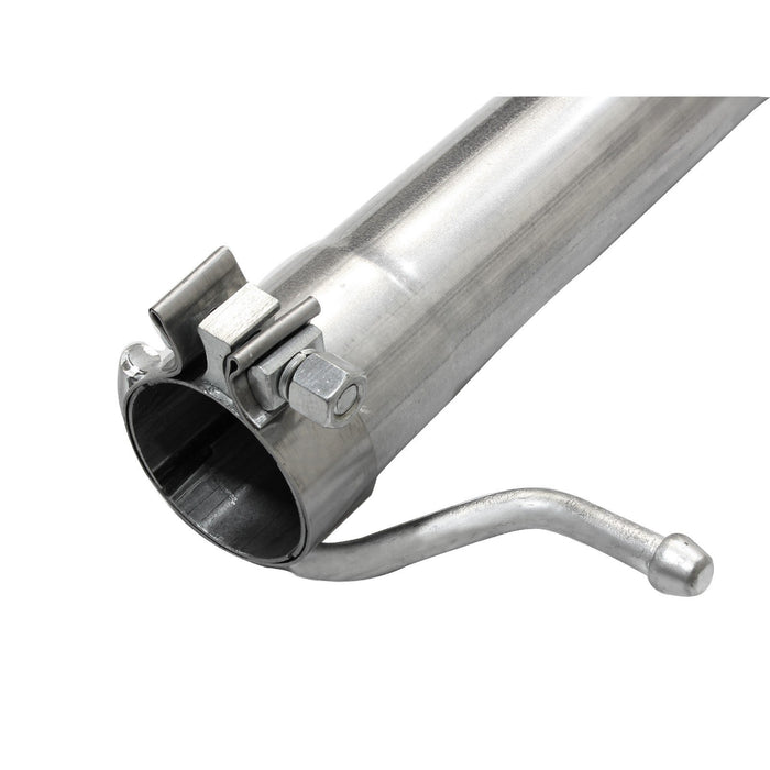 aFe Power Scorpion 2-1/2" Aluminized Steel Cat-Back Exhaust System Jeep Wrangler (JK) 07-18 V6-3.8L/3.6L (4-Door)