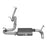 aFe Power Scorpion 2-1/2" Aluminized Steel Cat-Back Exhaust System Jeep Wrangler (JK) 07-18 V6-3.8L/3.6L (2-Door)