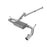 aFe Power Scorpion 2-1/2" Aluminized Steel Cat-Back Exhaust System Jeep Wrangler (JK) 07-18 V6-3.8L/3.6L (4-Door)
