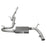 aFe Power Scorpion 2-1/2" Aluminized Steel Cat-Back Exhaust System Jeep Wrangler (JK) 07-18 V6-3.8L/3.6L (4-Door)