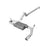 aFe Power Scorpion 2-1/2 IN Aluminized Steel Cat-Back Exhaust System w/ Polished Tip Jeep Wrangler (JK) 07-18 V6-3.6L/3.8L
