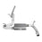 aFe Power Scorpion 2-1/2 IN Aluminized Steel Cat-Back Exhaust System w/ Polished Tip Jeep Wrangler (JK) 07-18 V6-3.6L/3.8L
