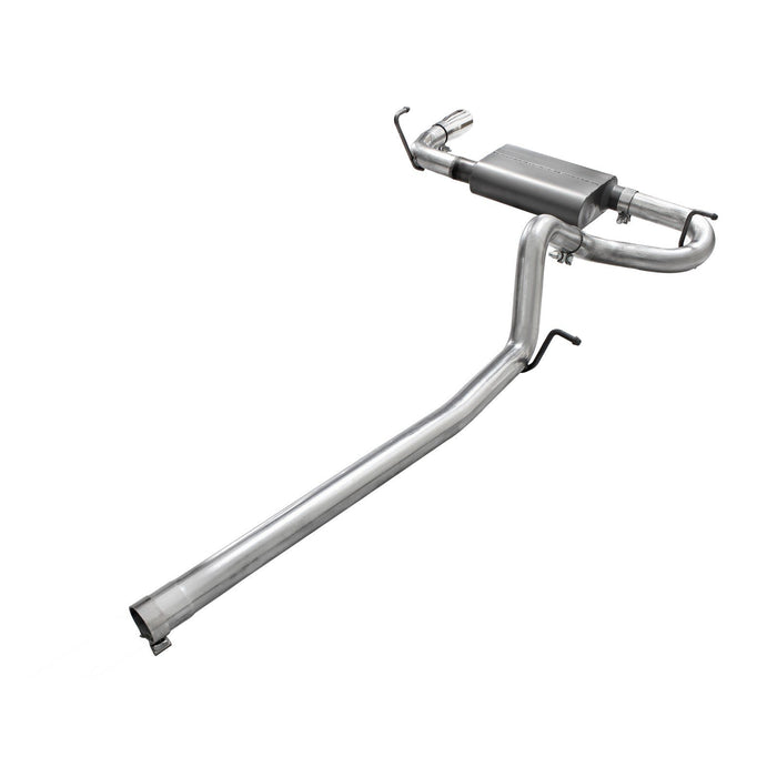 aFe Power Scorpion 2-1/2 IN Aluminized Steel Cat-Back Exhaust System w/ Polished Tip Jeep Wrangler (JK) 07-18 V6-3.6L/3.8L