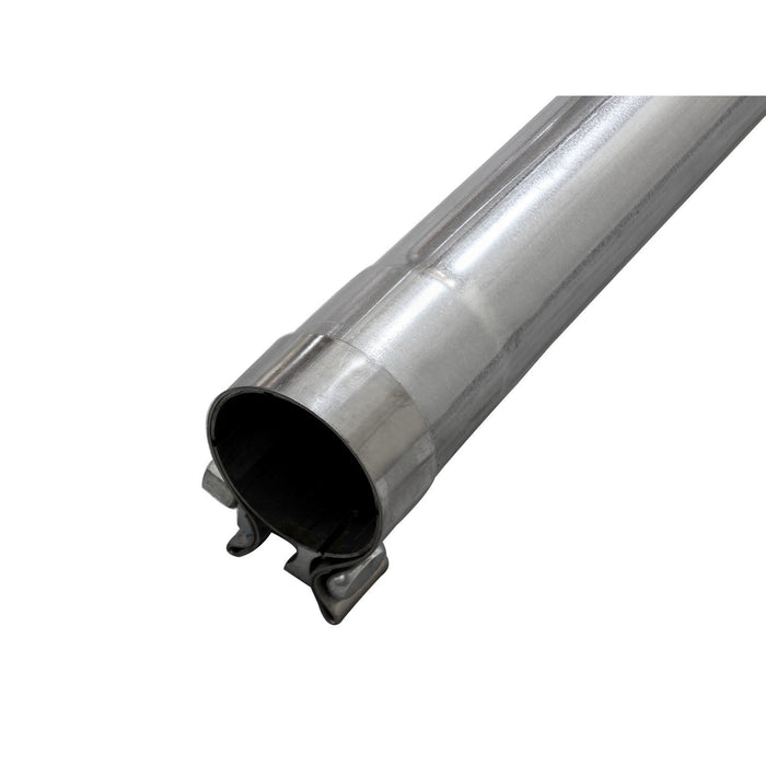 aFe Power Scorpion 2-1/2 IN Aluminized Steel Cat-Back Exhaust System w/ Polished Tip Jeep Wrangler (JK) 07-18 V6-3.6L/3.8L