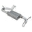 aFe Power Scorpion 2-1/2 IN Aluminized Steel Axle-Back Exhaust System Jeep Wrangler (JK) 07-18 V6-3.6L/3.8L