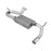aFe Power Scorpion 2-1/2 IN Aluminized Steel Axle-Back Exhaust System Jeep Wrangler (JK) 07-18 V6-3.6L/3.8L