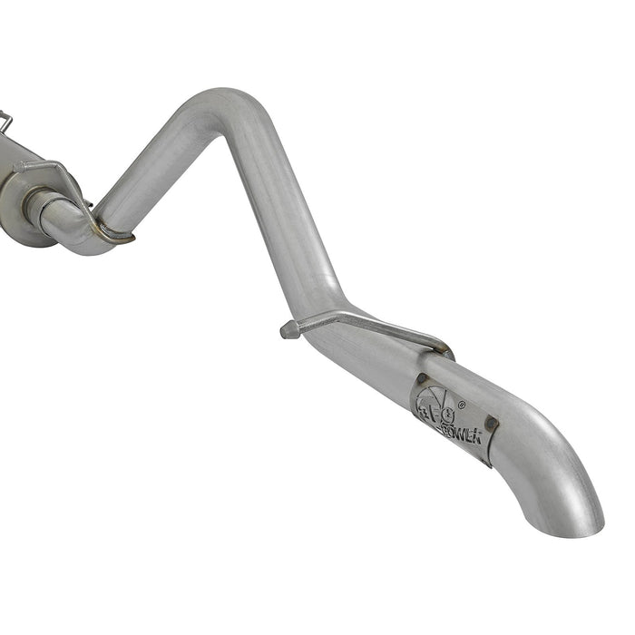 aFe Power Scorpion 2-1/2" Aluminized Steel Cat-Back Exhaust System Jeep Wrangler (JK) 07-18 V6-3.6L/3.8L (2/4-Door)