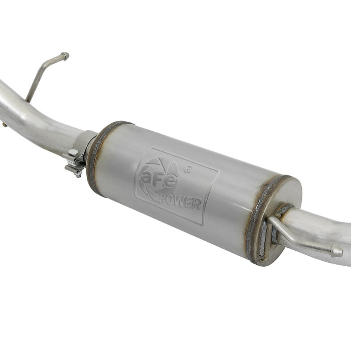 aFe Power Scorpion 2-1/2" Aluminized Steel Cat-Back Exhaust System Jeep Wrangler (JK) 07-18 V6-3.6L/3.8L (2/4-Door)