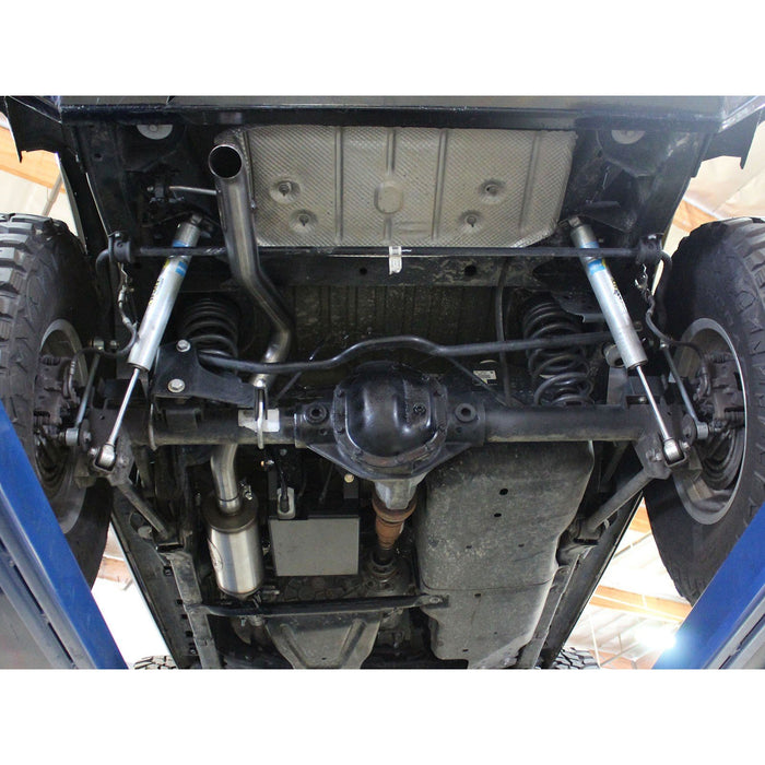 aFe Power Scorpion 2-1/2" Aluminized Steel Cat-Back Exhaust System Jeep Wrangler (JK) 07-18 V6-3.6L/3.8L (2/4-Door)