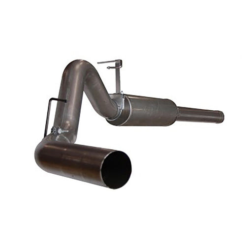aFe Power Large Bore-HD 4 IN 409 Stainless Steel Cat-Back Exhaust System Dodge Diesel Trucks 04.5-07 L6-5.9L (td)
