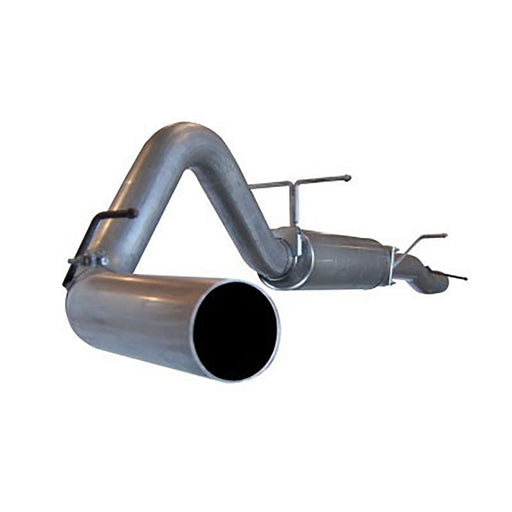 aFe Power Large Bore-HD 4 IN 409 Stainless Steel Cat-Back Exhaust System Ford Diesel Trucks 03-07 V8-6.0L (td)