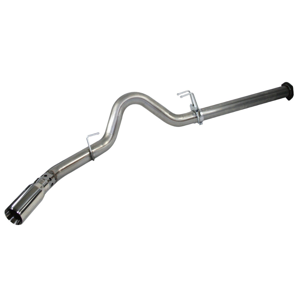 aFe Power Large Bore-HD 4 IN 409 Stainless Steel DPF-Back Exhaust System Ford Diesel Trucks 11-14 V8-6.7L (td)