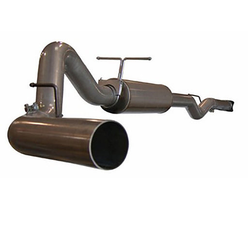 aFe Power Large Bore-HD 4 IN 409 Stainless Steel Cat-Back Exhaust System GM Diesel Trucks 06-07 V8-6.6L (td) LLY/LBZ