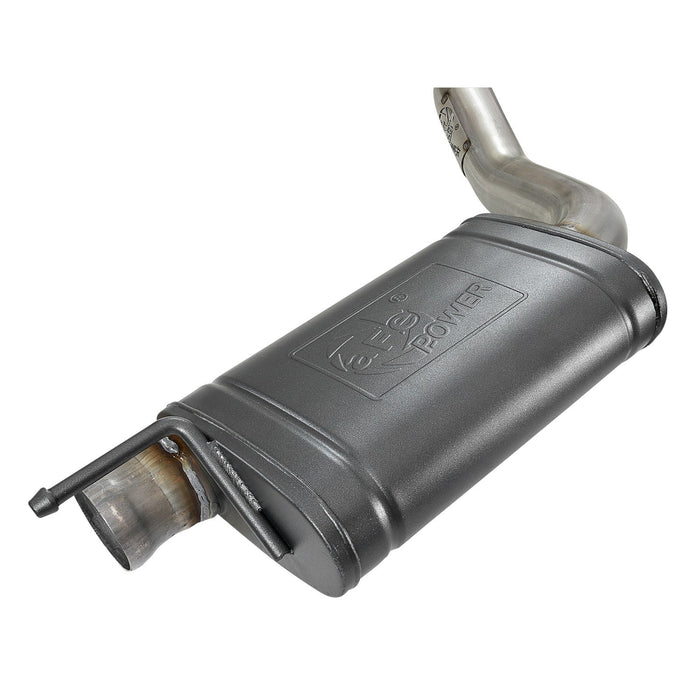 aFe Power Mach Force-Xp 304 Stainless Steel Cat-Back Exhaust System Dodge Challenger/Hellcat/Demon 15-20 SRT-8 V8-6.2L (sc) / 392 V8-6.4L