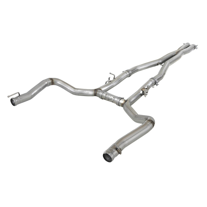 aFe Power Mach Force-Xp Cat-Back Exhaust System 3 IN 304 Stainless Steel Dodge Challenger/Hellcat/Demon 15-20 SRT-8 V8-6.2L (sc) / 392 V8-6.4L