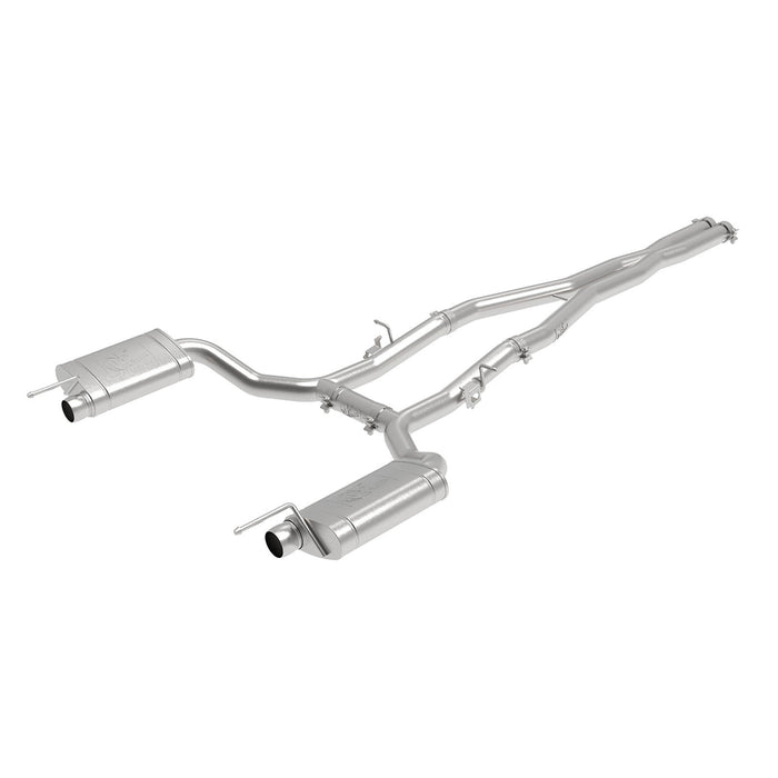 aFe Power Mach Force-Xp Cat-Back Exhaust System 3 IN 304 Stainless Steel Dodge Charger/Hellcat/Demon 15-20 SRT-8 V8-6.2L (sc) / 392 V8-6.4L
