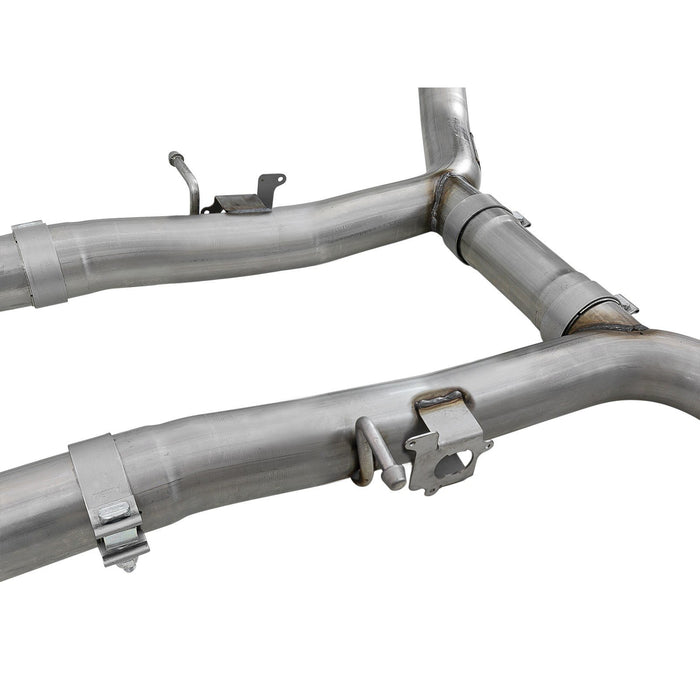 aFe Power Mach Force-Xp Cat-Back Exhaust System 3 IN 304 Stainless Steel Dodge Charger/Hellcat/Demon 15-20 SRT-8 V8-6.2L (sc) / 392 V8-6.4L