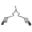 aFe Power Mach Force-Xp 3 IN to 2-1/2 IN Stainless Steel Cat-Back Exhaust Ford Mustang 15-19 L4-2.3L (t)