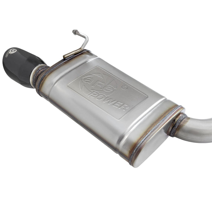 aFe Power Mach Force-Xp 3 IN to 2-1/2 IN Stainless Steel Cat-Back Exhaust Ford Mustang 15-19 L4-2.3L (t)