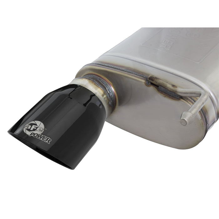 aFe Power Mach Force-Xp 3 IN to 2-1/2 IN Stainless Steel Cat-Back Exhaust Ford Mustang 15-19 L4-2.3L (t)