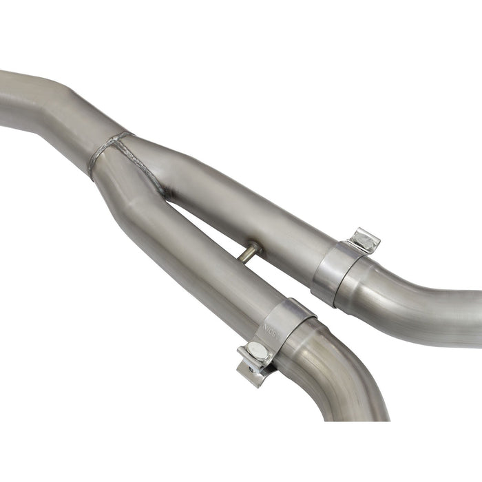 aFe Power Mach Force-Xp 3 IN to 2-1/2 IN Stainless Steel Cat-Back Exhaust Ford Mustang 15-19 L4-2.3L (t)