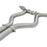 aFe Power Mach Force-Xp 304 Stainless Steel Cat-Back Exhaust Ford Mustang 15-17 V8-5.0L/V6-3.7L