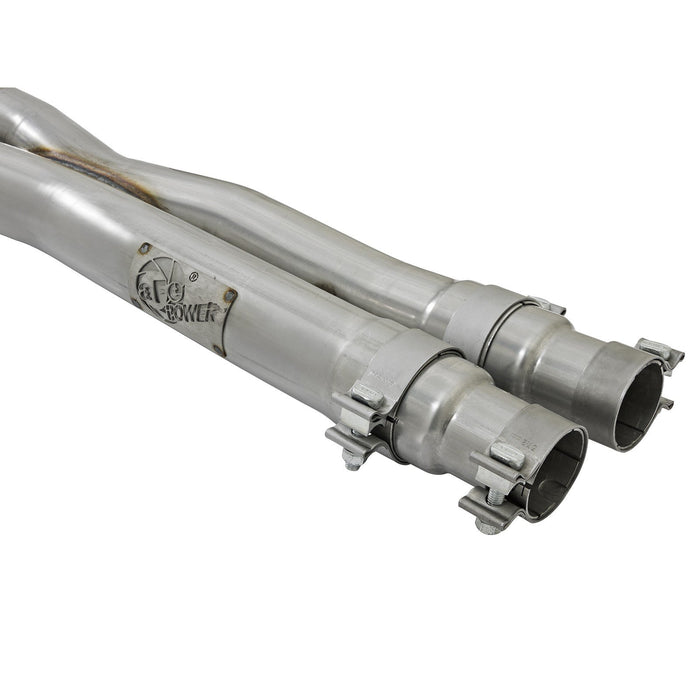 aFe Power Mach Force-Xp 304 Stainless Steel Cat-Back Exhaust System Ford Mustang 15-17 V8-5.0L/V6-3.7L